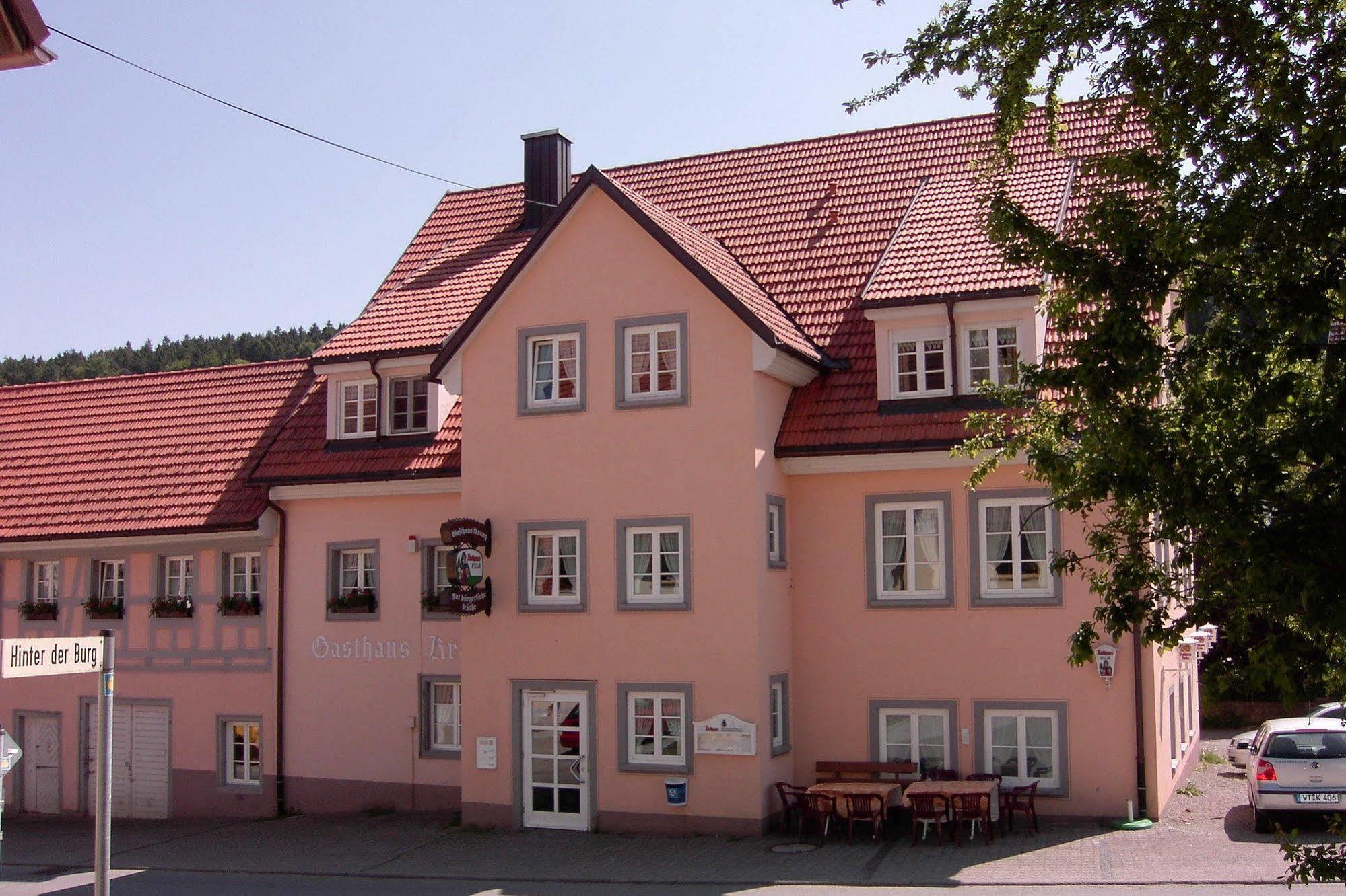 Gasthaus Kranz Lausheim Bagian luar foto